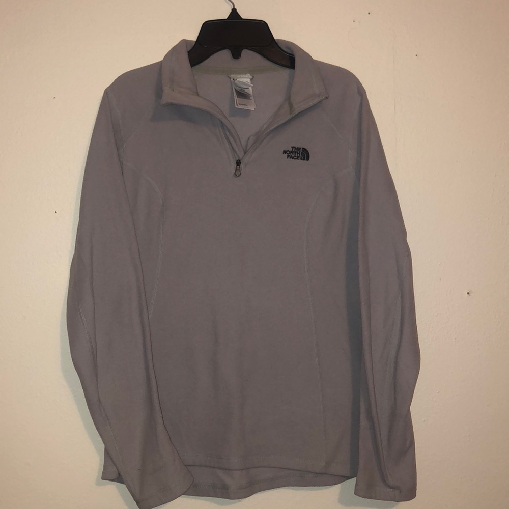 Grey Quarter Zip The North Face